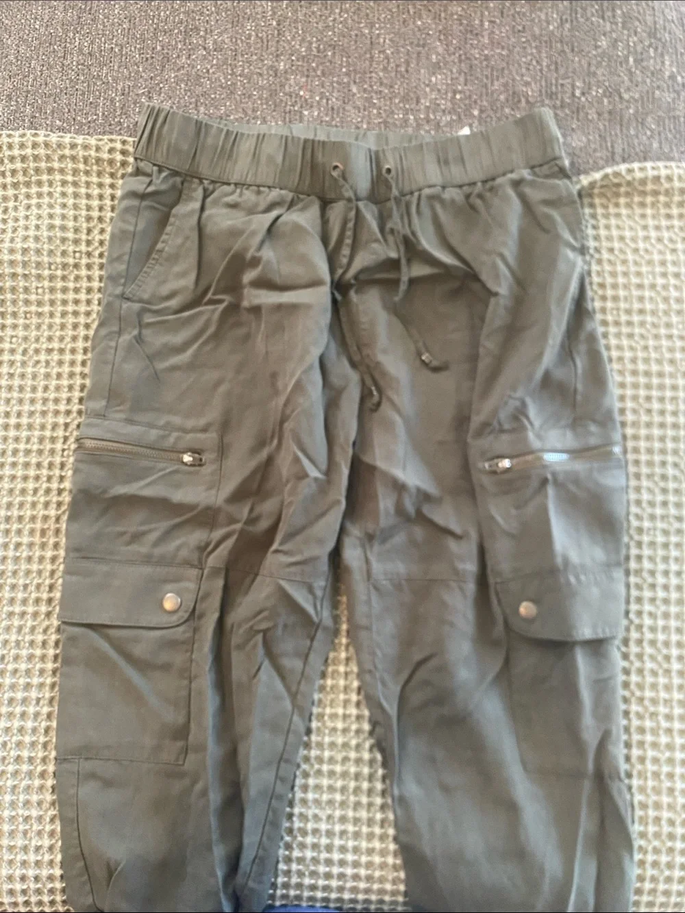 Banana Republic Olive Green Cargo Jogger Pants